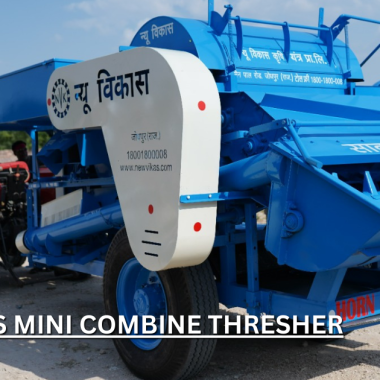 NEW VIKAS MINI COMBINE THRESHER: